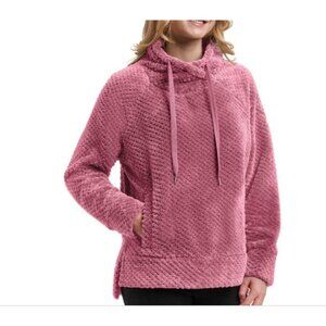 Member's Mark Ladies Plush Pullover Mauve Pearl Pink XXL